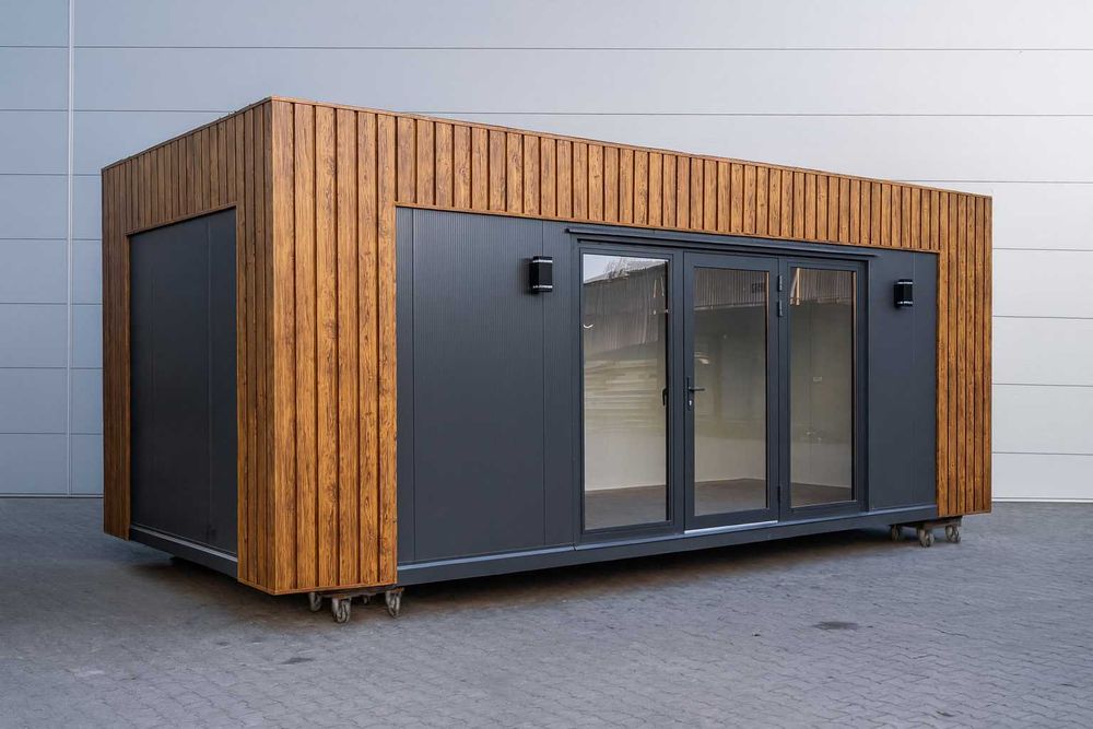 Pawilon Kontener Handlowy Usługowy Gastronomiczny 5x3 6x3 7x3 OD RĘKI