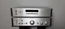 Wzmacniacz zintegrowany + odtwarzacz CD ROTEL RA1520 + RCD1520 + pilot