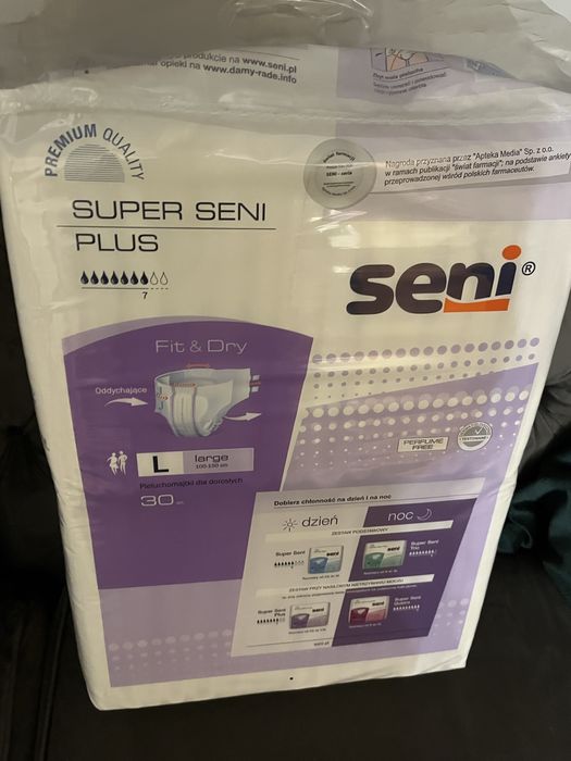 Pieluchy dla dorosłych Seni super plus