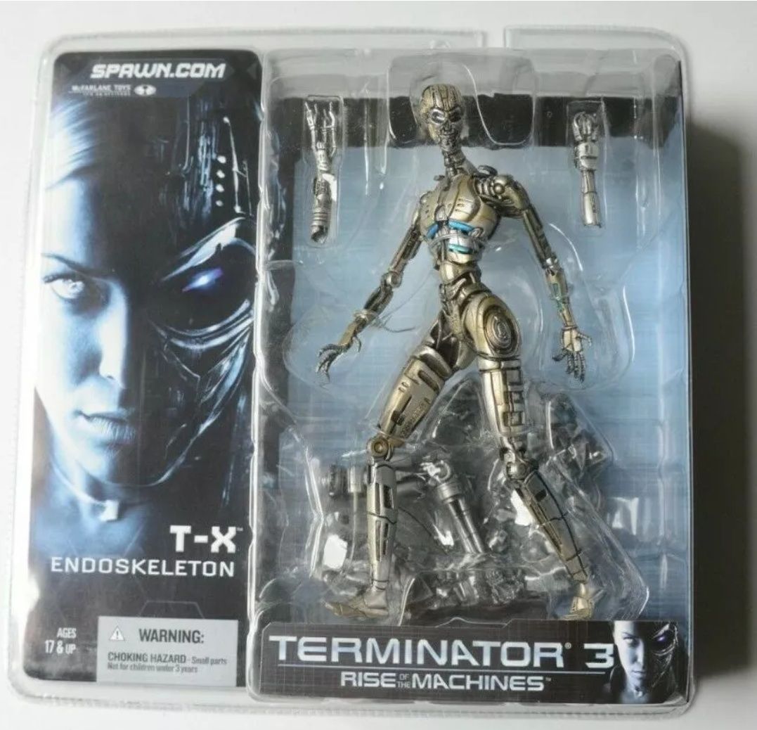 McFarlane Terminator T-X Endoskeleton T-850 Endoskeleton
T-800 End