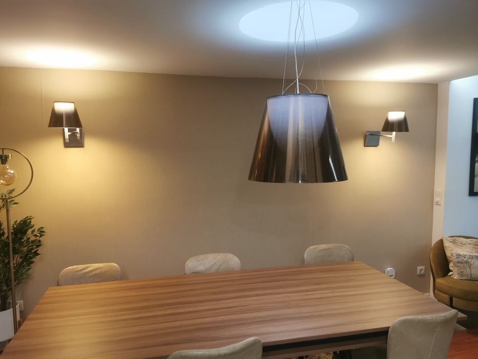 Candeeiro suspenso Flos Ktribe S2 + 2 candeeiros parede Philippe Star