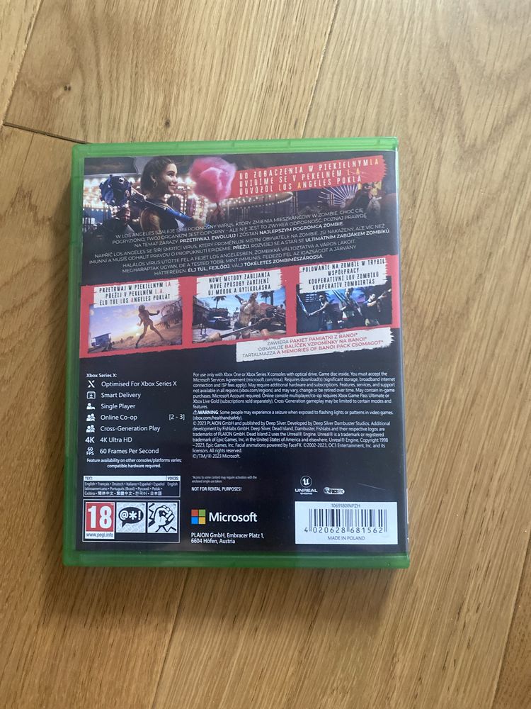Gra Dead Island 2 xbox one/series X