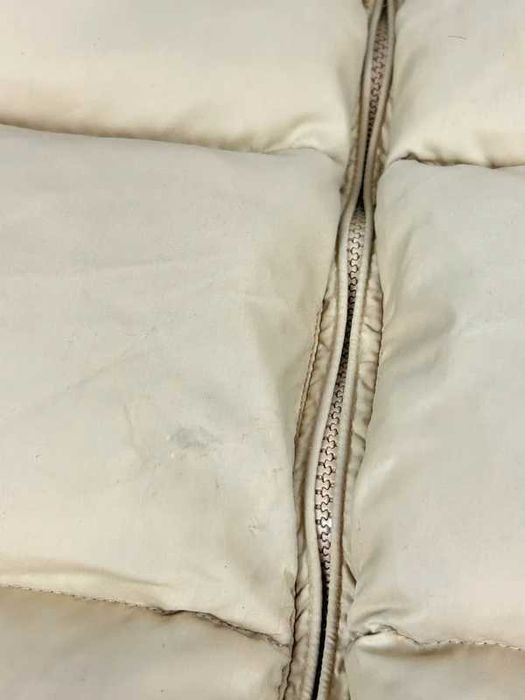 Piękna męska kurtka puchowa i kamizelka 2w 1 żółta beżowa puma