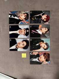 Официальные открытки групп EXO, NCT 127, WayV
