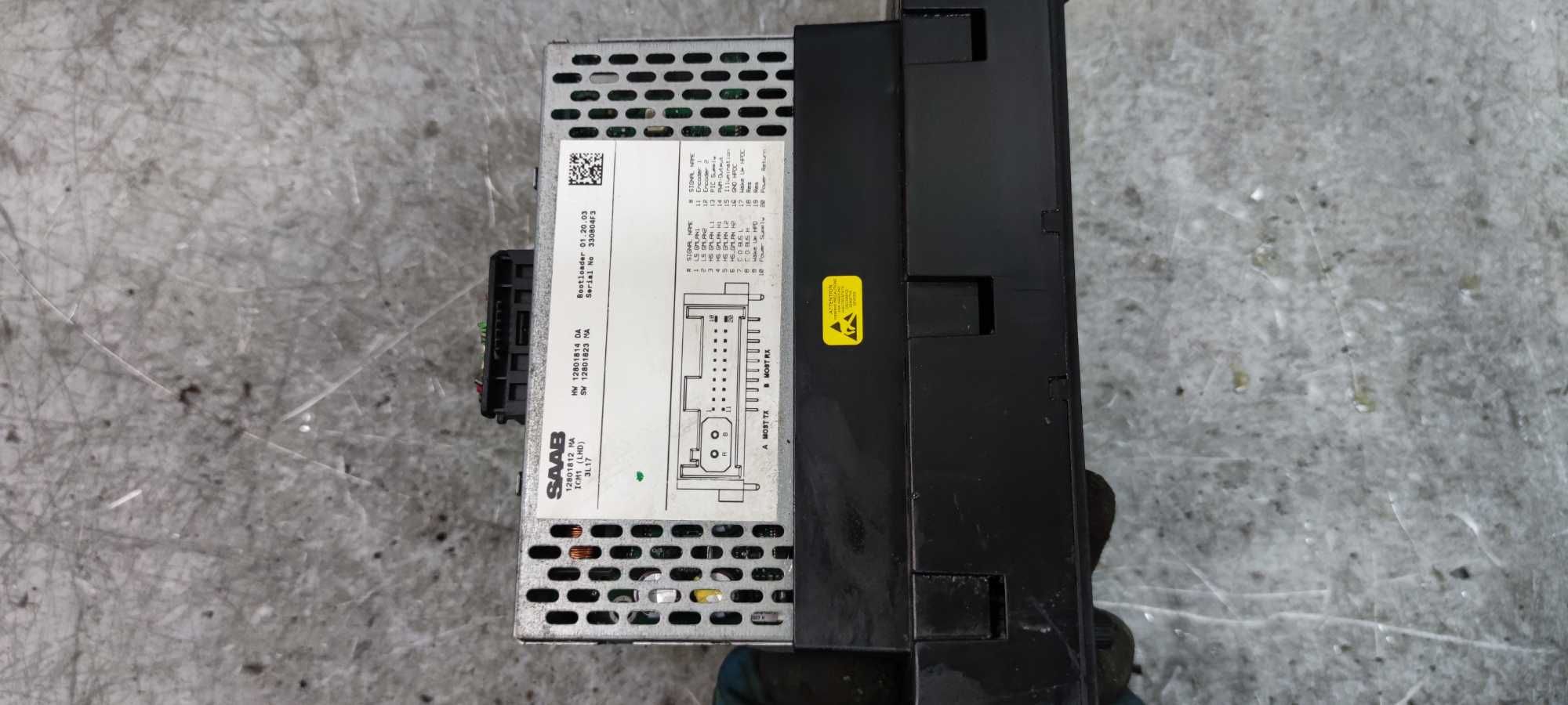 Saab 9-3 II Radio Odtwarzacz Radioodtwarzacz ICM1 EU