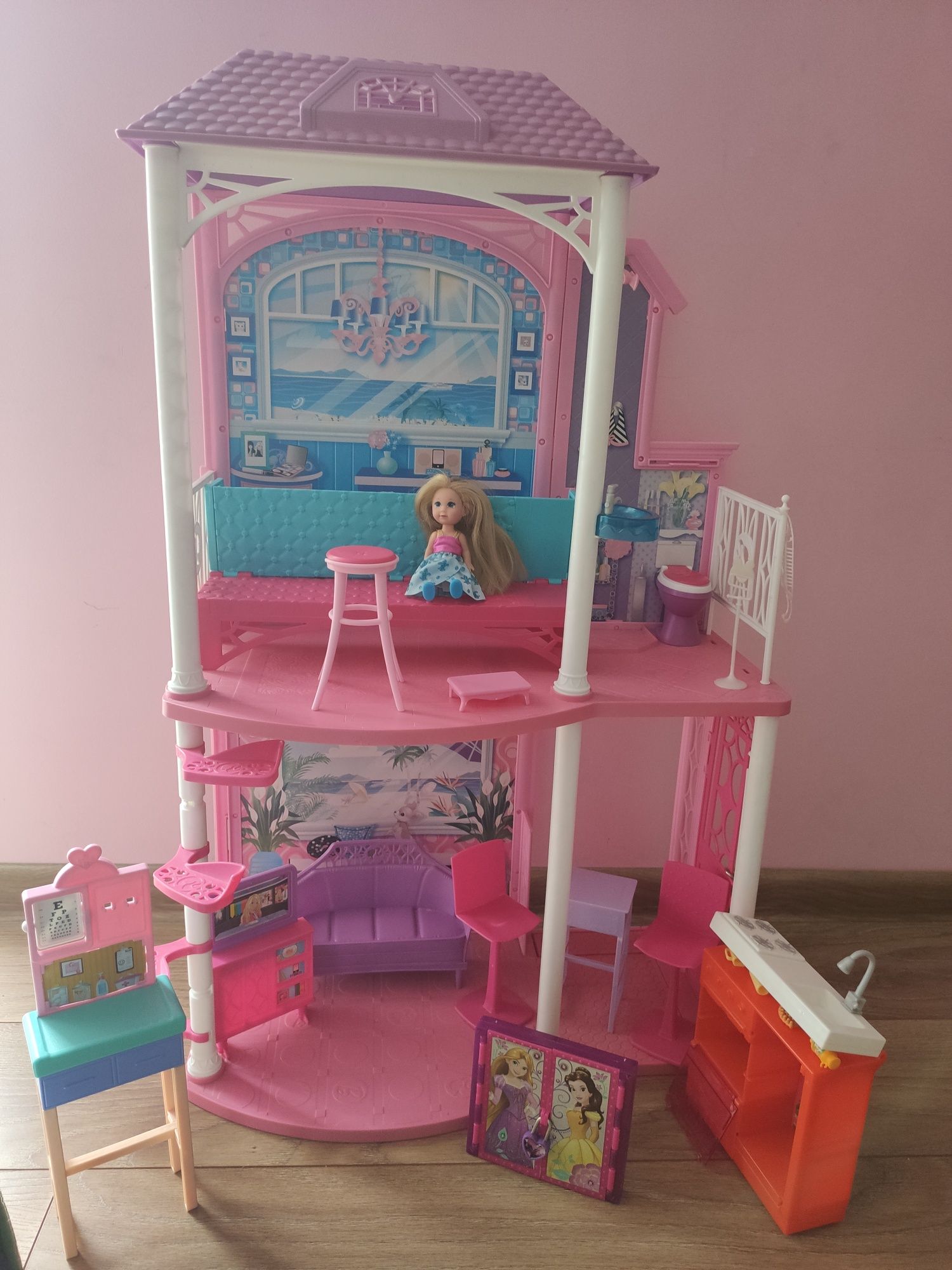 Domek dla lalek barbie