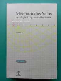 Mecânica dos Solos (vol. 2), de Manuel de Matos Fernandes