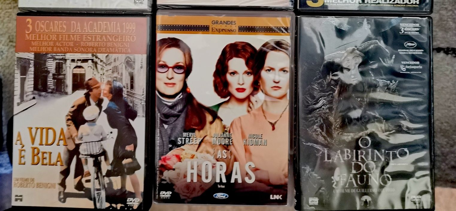 6 DVDs filmes de referência