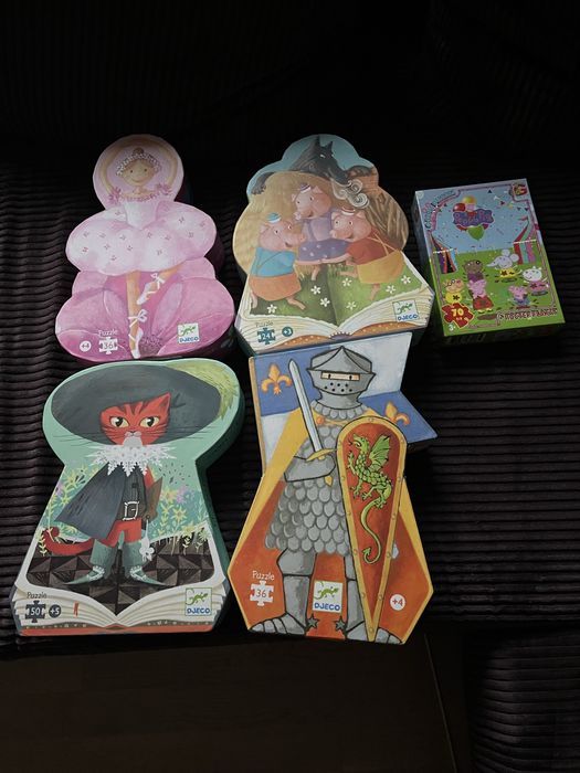 Пазли дитячі, б/у