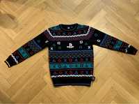 Sweter zimowy Playstation, dziecięcy roz. 146