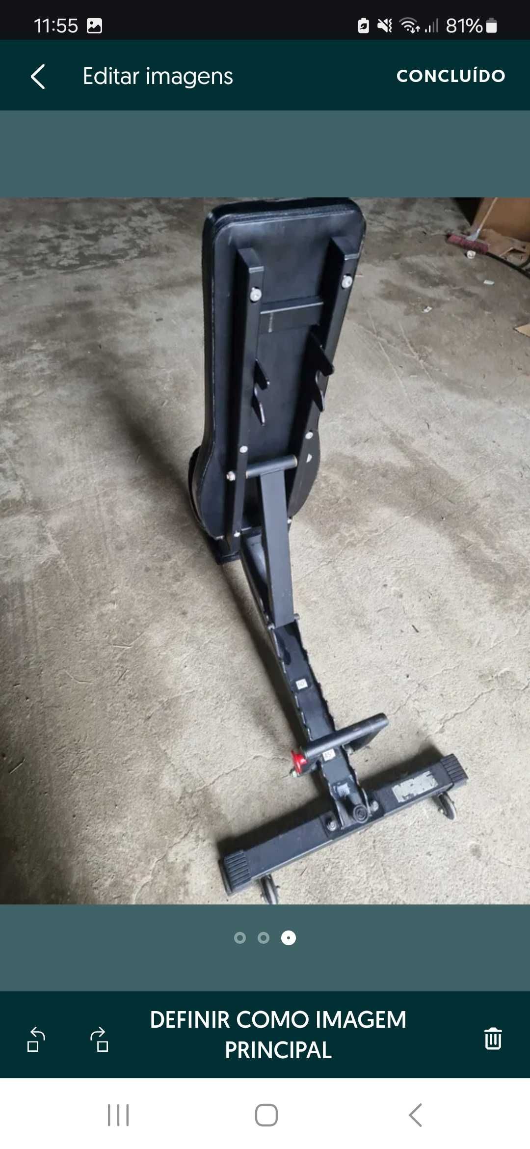 Banco de musculação profissional