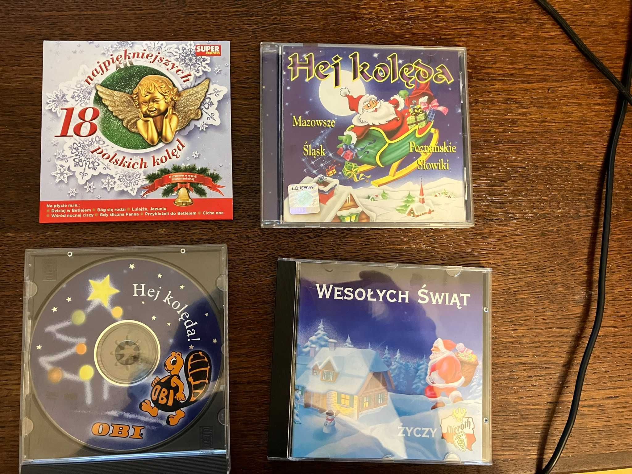 4 płyty CD  kolędami