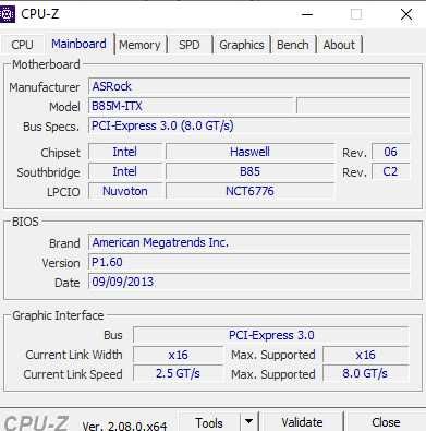 Płyta główna Mini ITX ASRock B85M-ITX LGA 1150