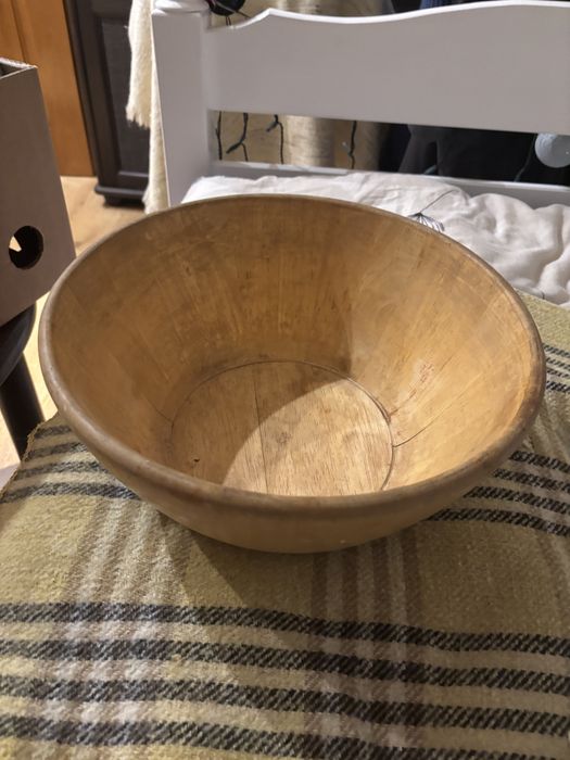Duża Drewniana miska misa