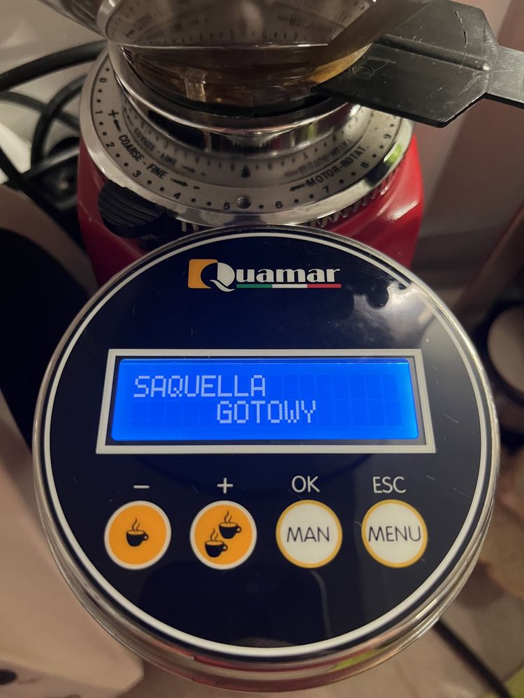 Profesjonalny elektroniczny młynek do kawy QUAMAR M80E