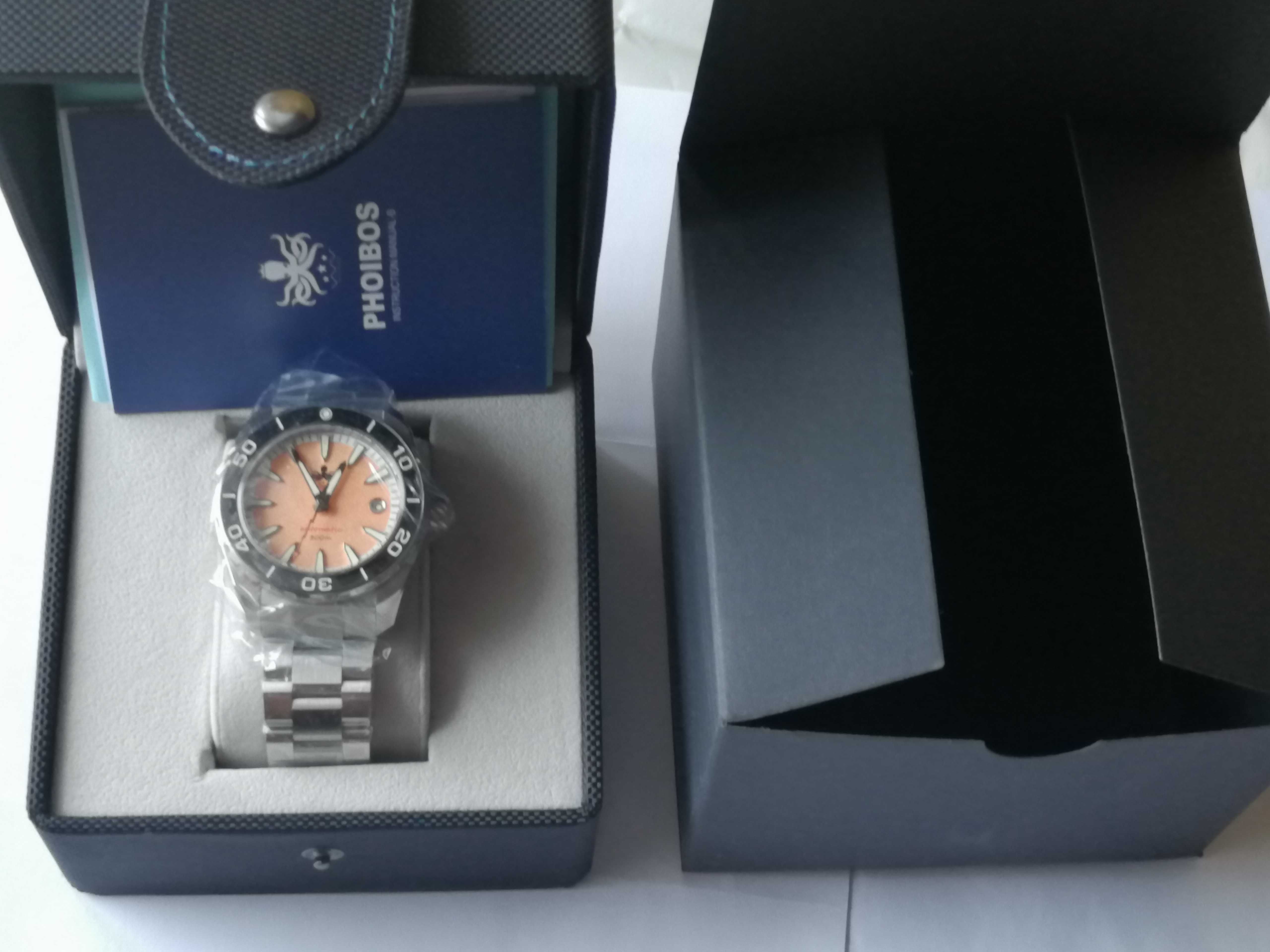 Zegarek PHOIBOS PROTEUS PY024G 300m pełny set nowy w foliach automat