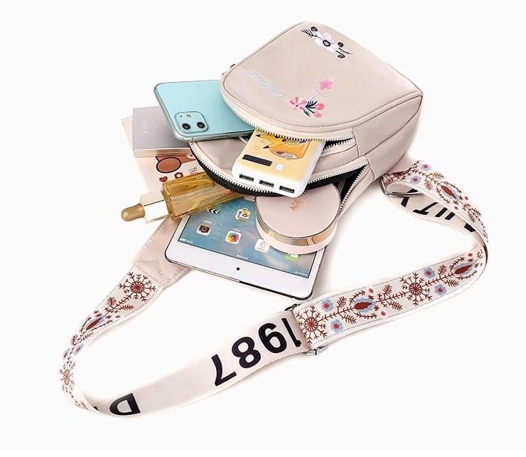 Damska Saszetka torba lekka Plecak na ramię miejski