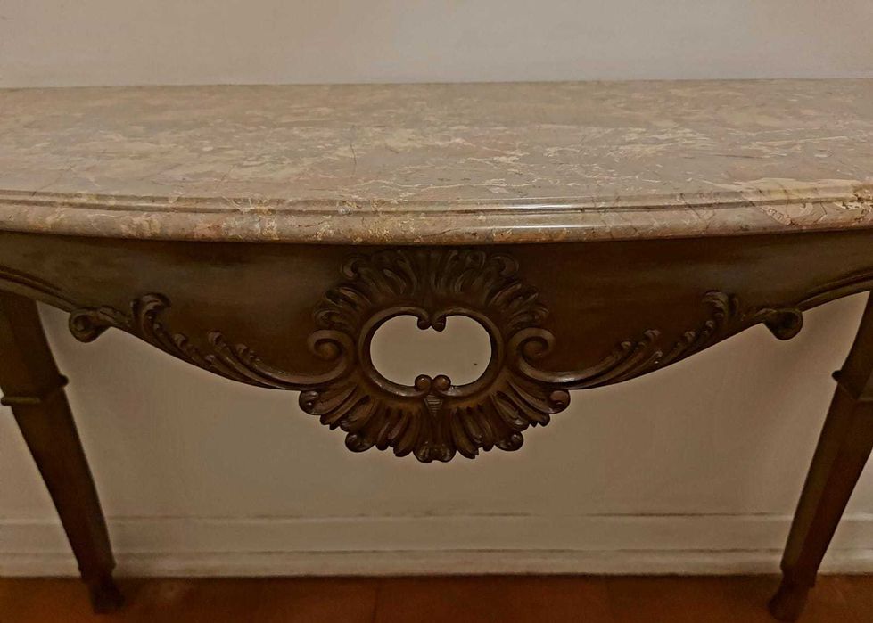 Mesa de consola e Espelho