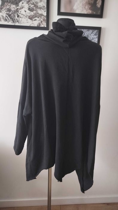 Włoska bluza damska 50 kardigan narzutka oversize rozmiar uniwersalny