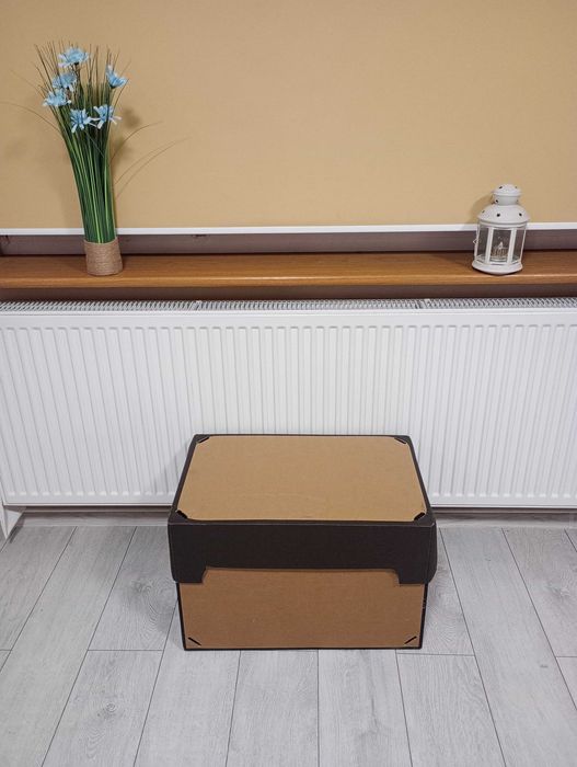 Pufa, siedzisko z kartonu - lekkie, wytrzymałe i uniwersalne [wysyłka]