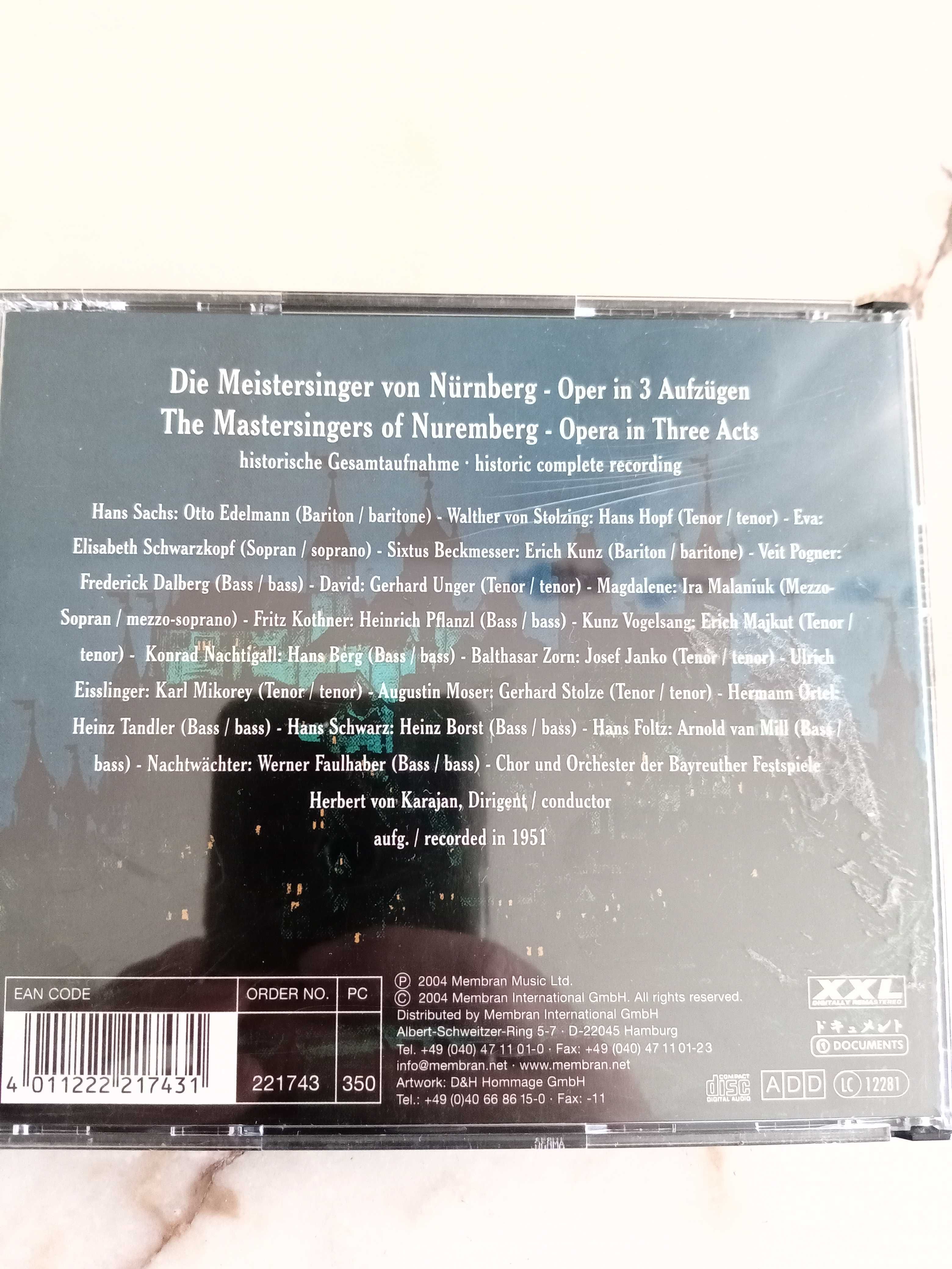 Wagner - "Die Meistersinger Von Nürnberg" - Karajan (4CD)