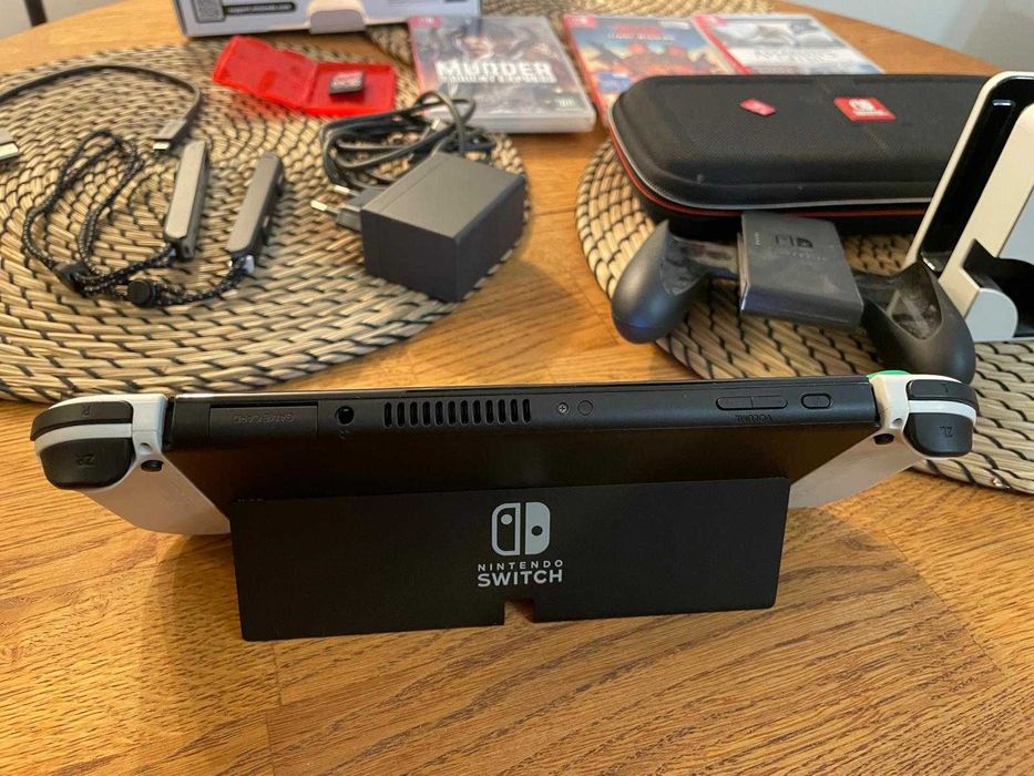 Nintendo Switch Oled - stan idealny! (gwarancja)