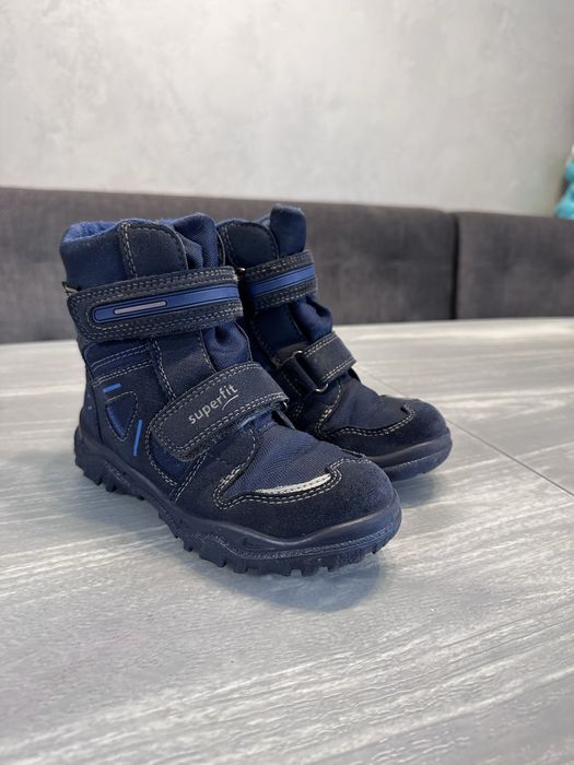 Дитячі зимові черевики Superfit  Gore-Tex 29р сині