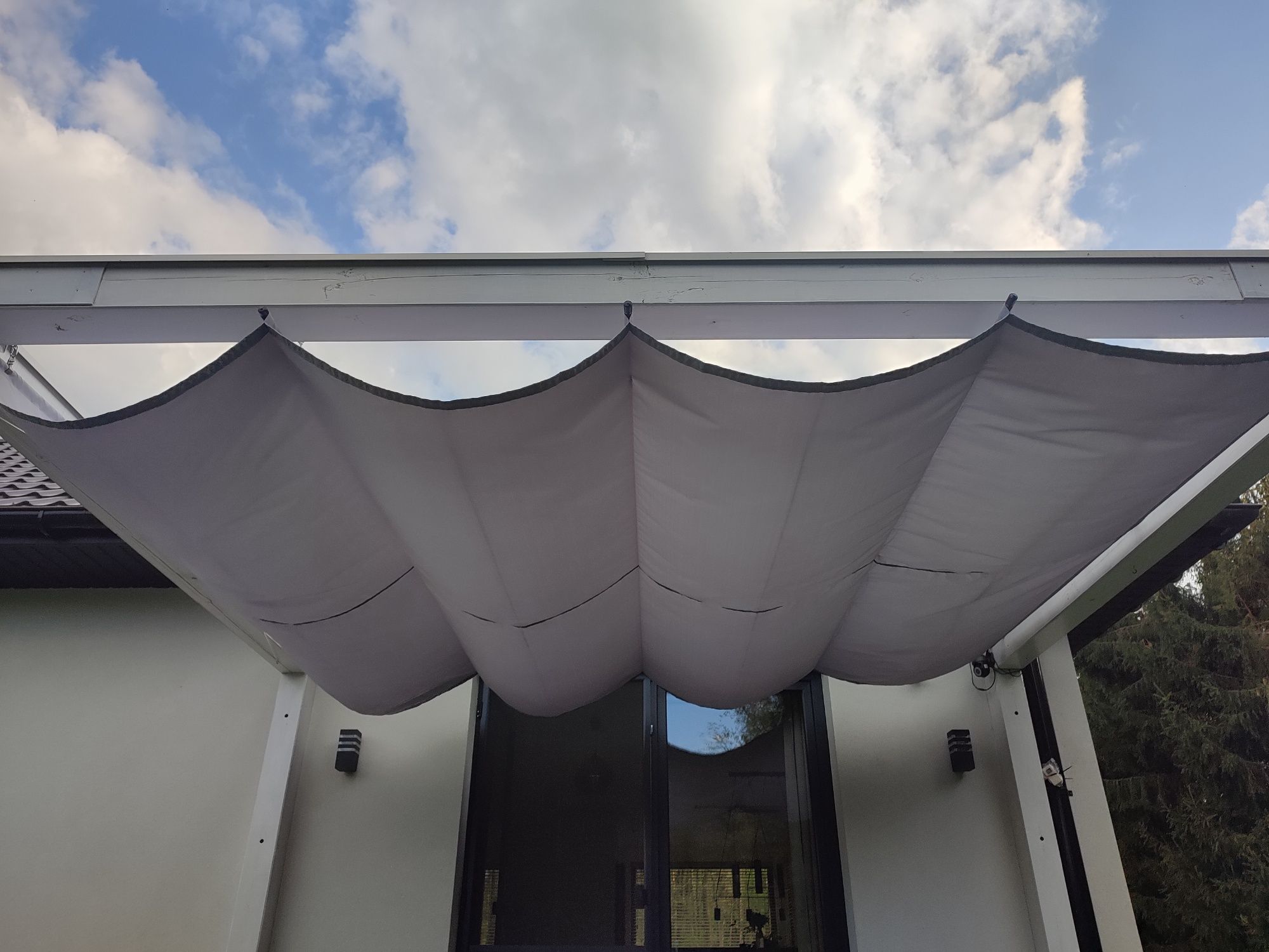 Materiał Taras Zadaszenie Roleta Pergola 4x3 3x4
