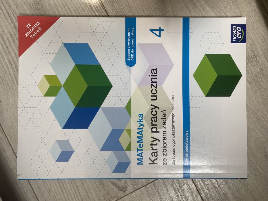 Maturalne karty pracy matematyka 4 nowa era
