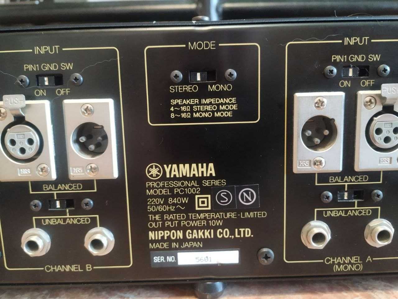 усилитель Yamaha pc1002 двойное моно