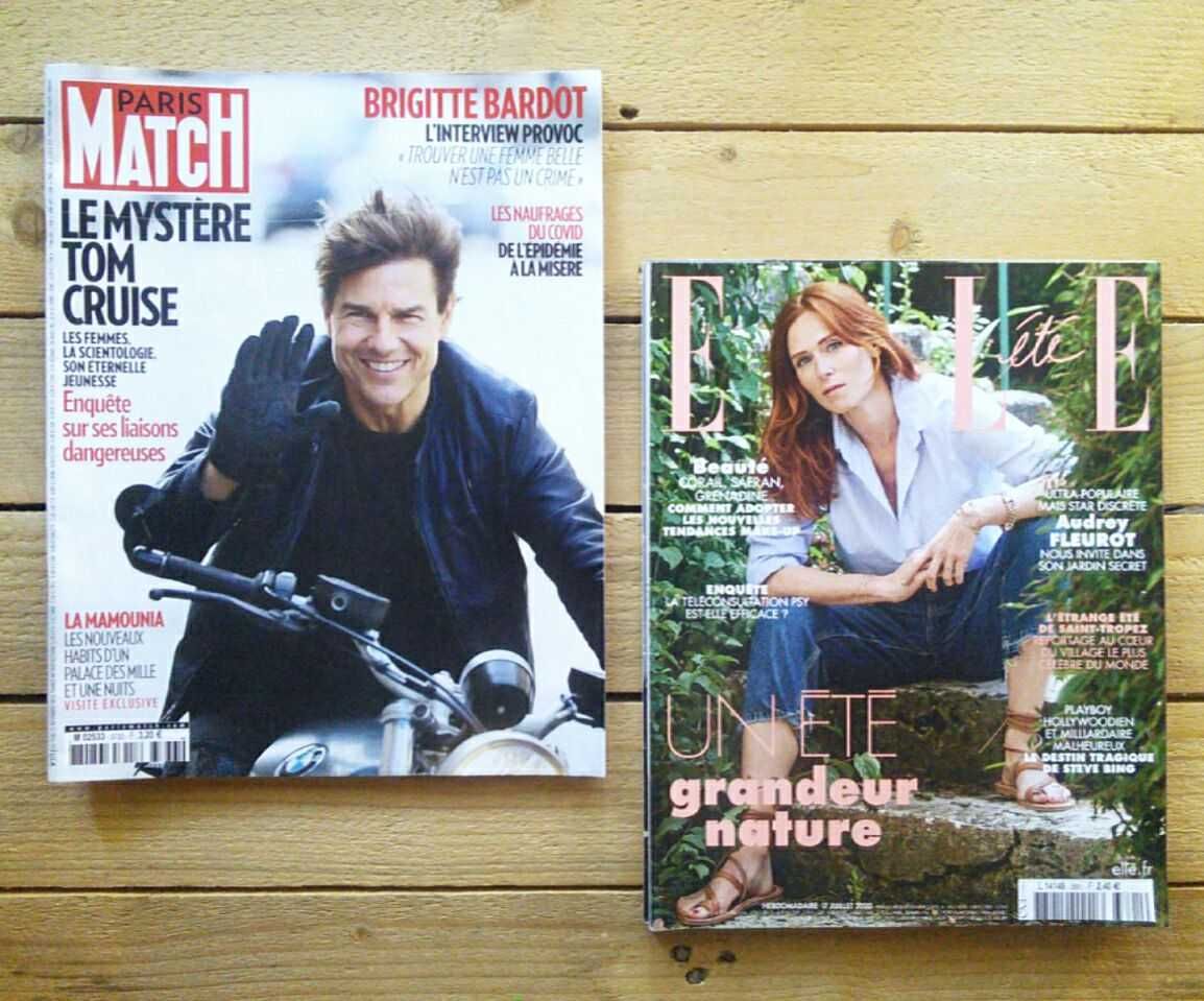 журналы Paris Match 2020, Elle France (2015-20), журнал на французском