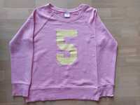 Różowa bluza dla dziewczynki- rozmiar: 146/152