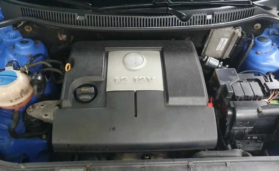 VW Polo IV 2007 9n 1.2 Pokrywa, osłona silnika + filtr powietrza