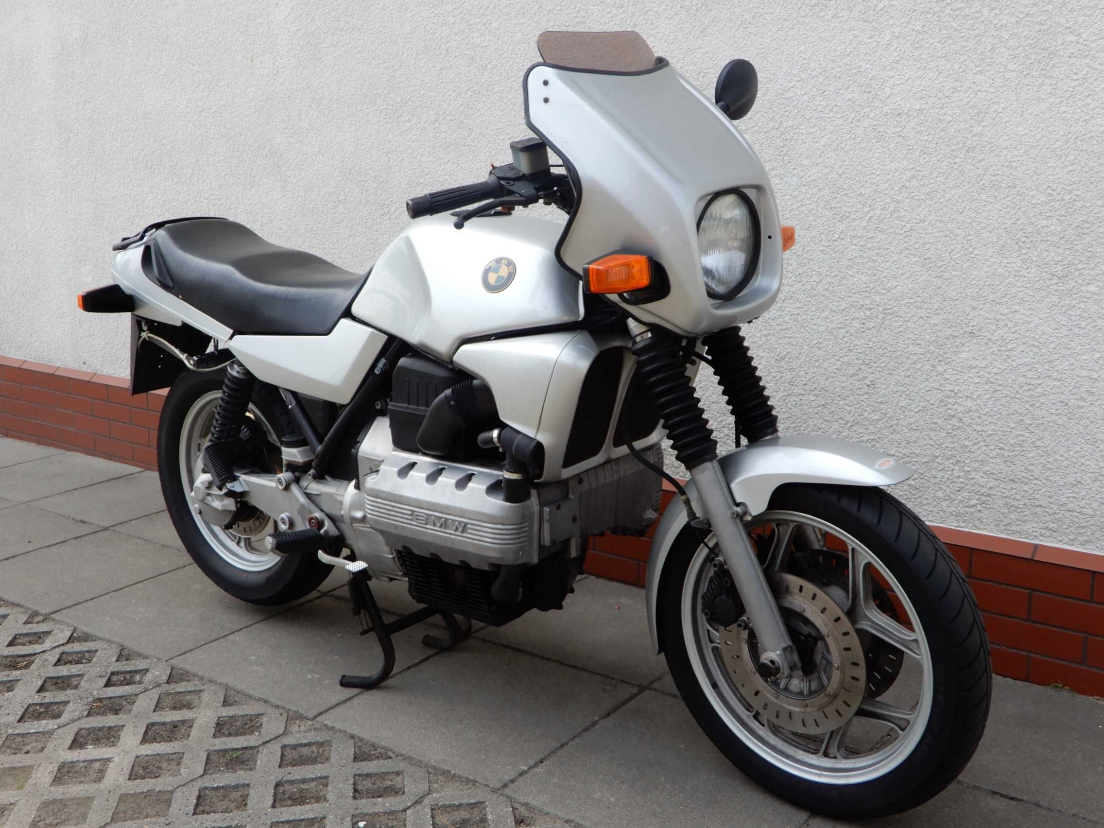 BMW K100 .oryginal KASETA na okrągłej lampie.unikat.[nie gs750t,xj700]