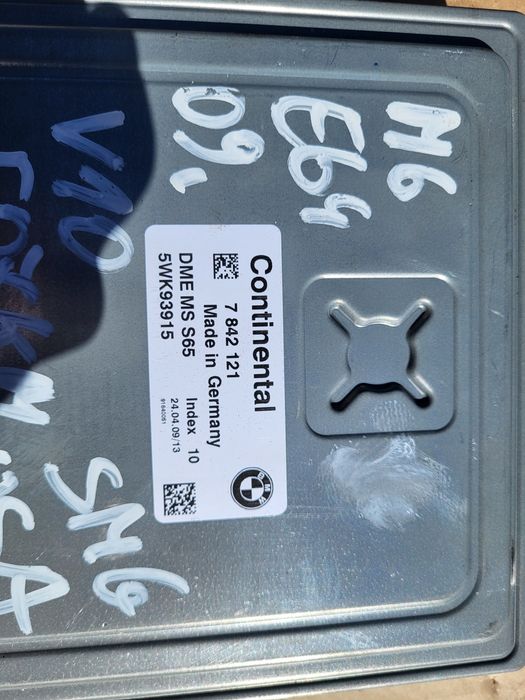 Komputer Sterownik Silnika bmw m6 e63 e64 m5 e60 v10 507km