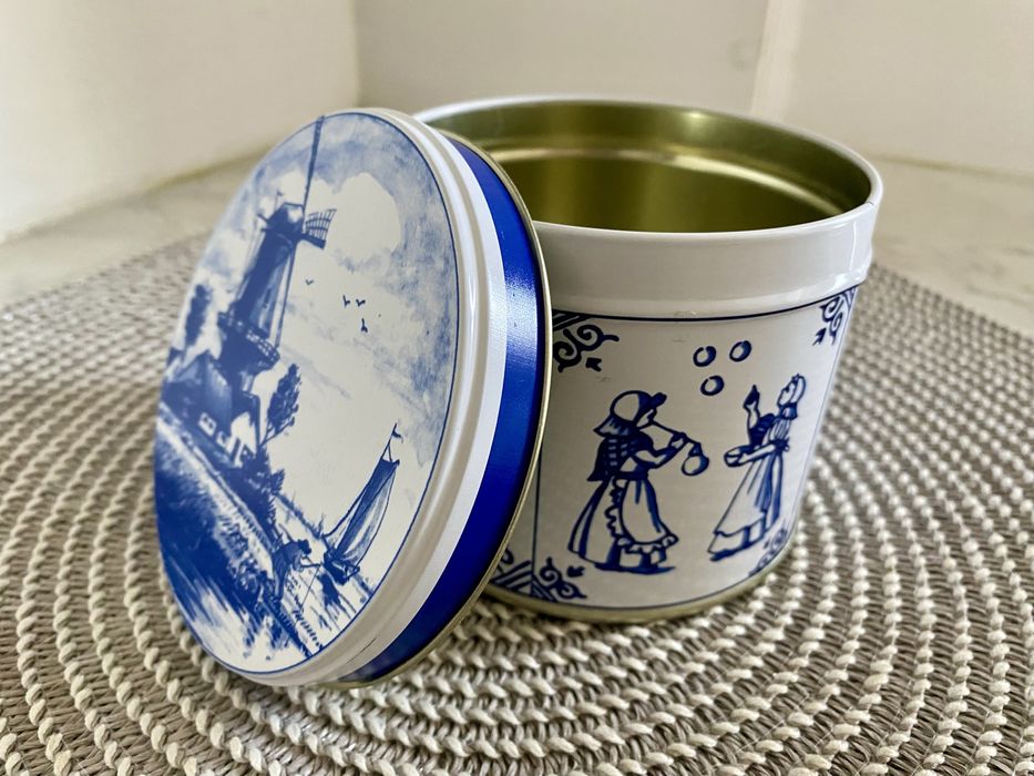 Puszka do przechowywania żywnosci motyw holandia