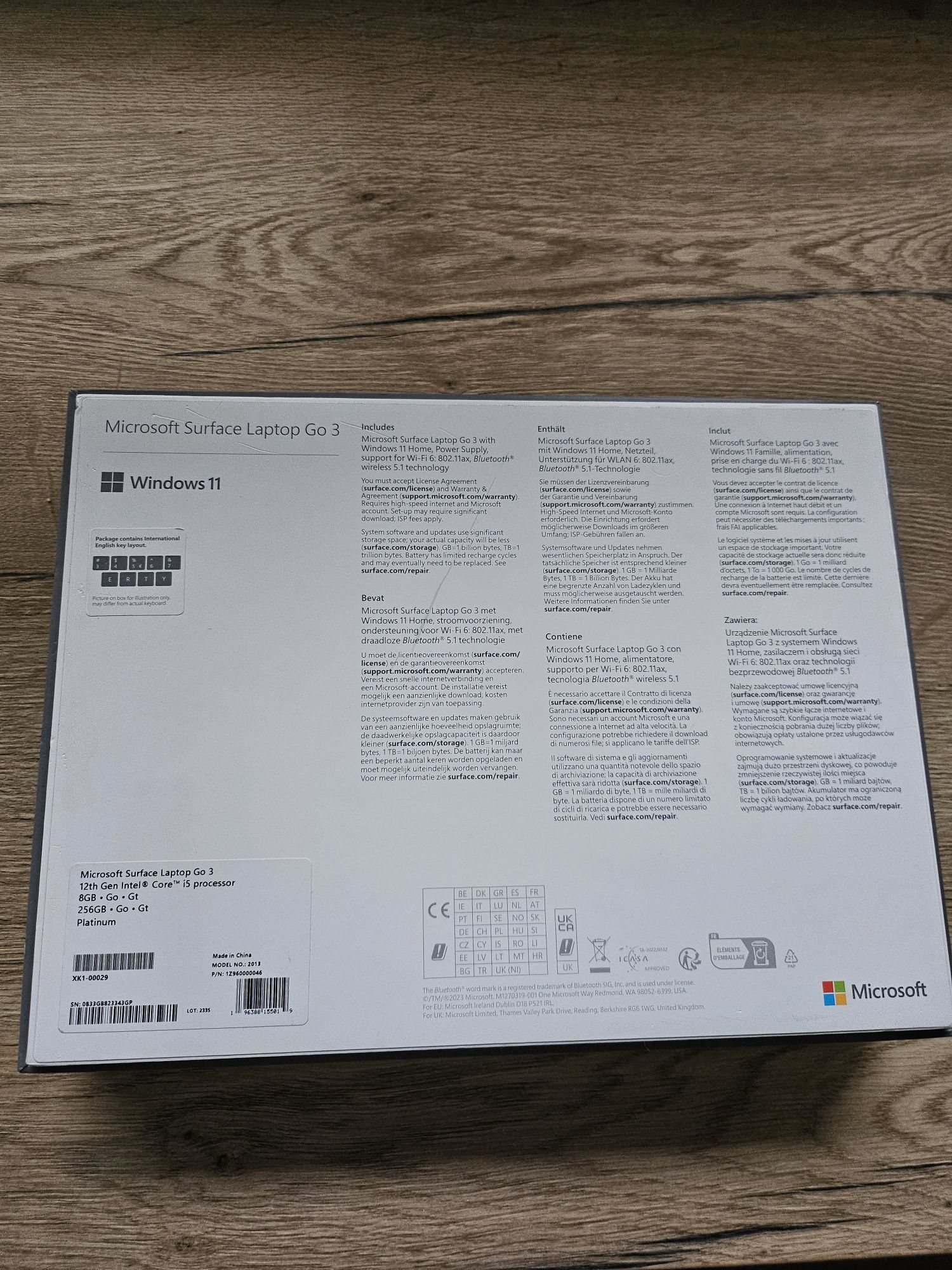 Laptop Surface Go 3 Microsoft