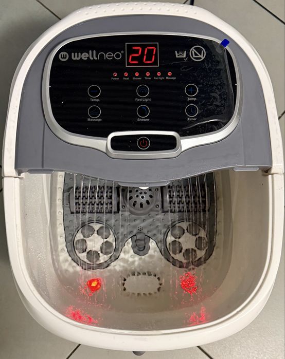 Masażer do stóp WELLNEO Foot Spa 2w1