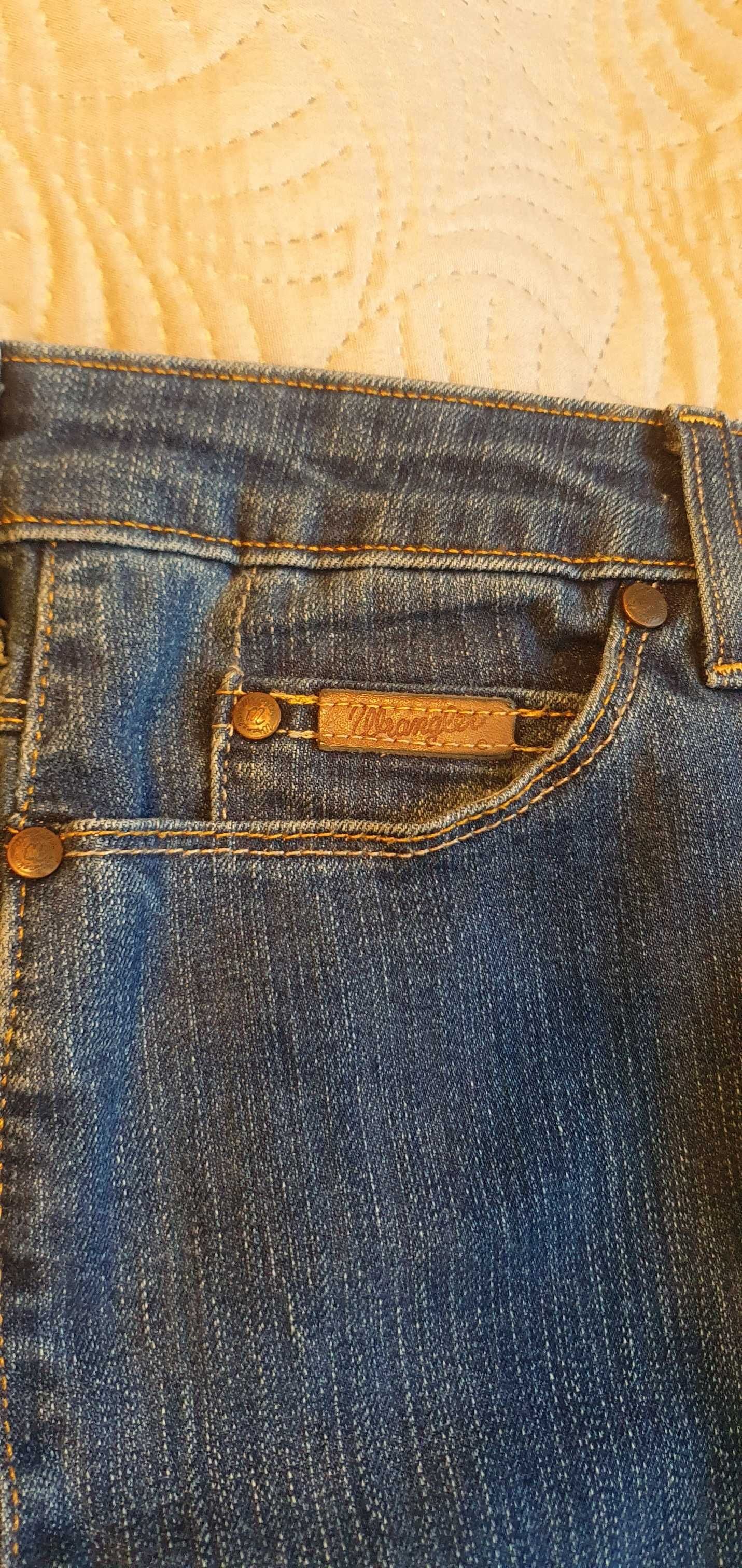 Wrangler spodnie jeansowe damskie 30x34