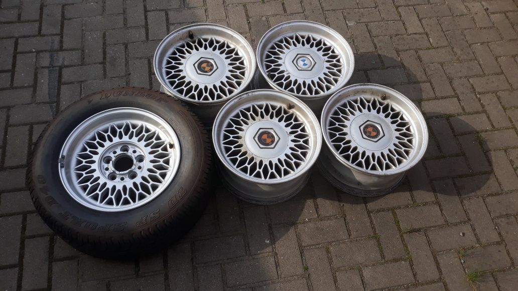 Oryginalne 5 sztuk felgi BMW E34 540i E32 Styling 7 Custom