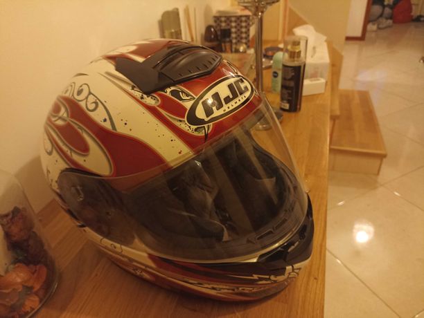 Kask motocyklowy rozmiar L HJC model ECE R22 05 plus pokrowiec