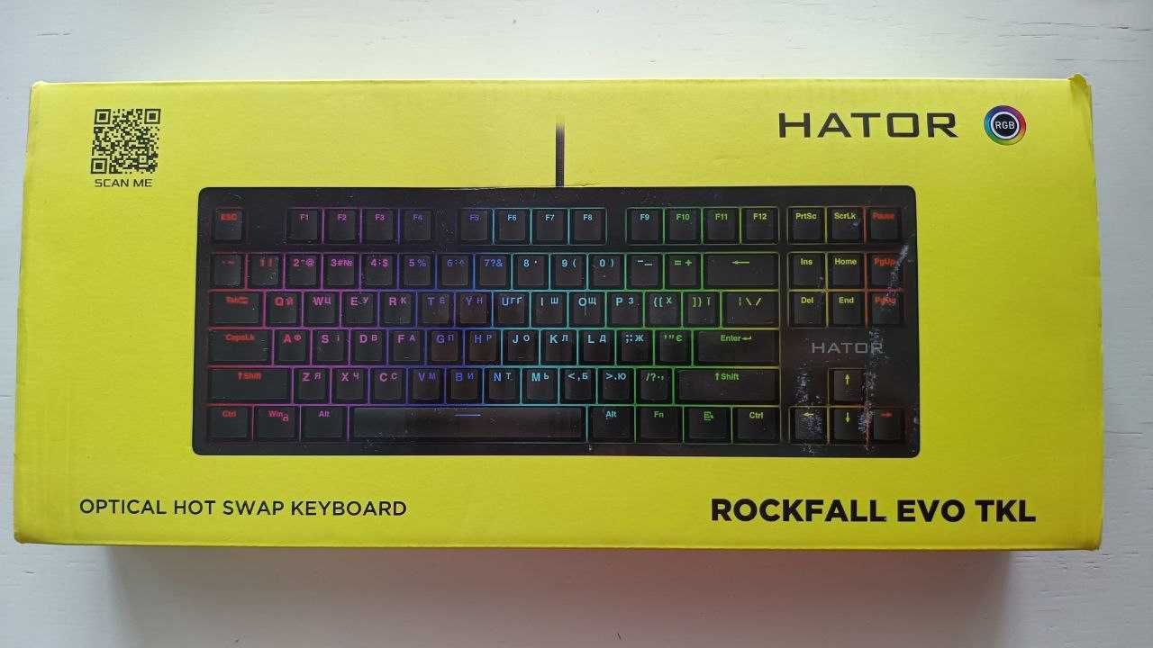 Клавіатура Hator Rockfall EVO TKL Kailh Optical ( HTK-630)
