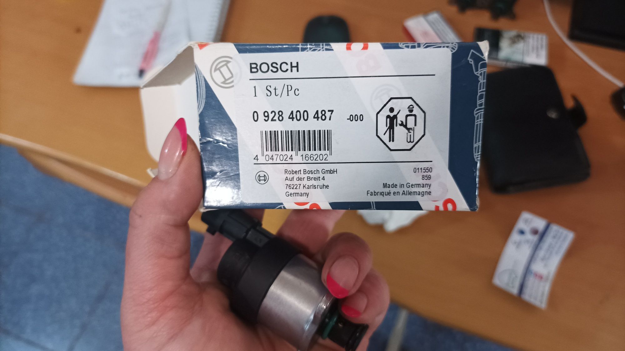 Датчик давления топлива  bosch  Master 2 traffic до 2014года