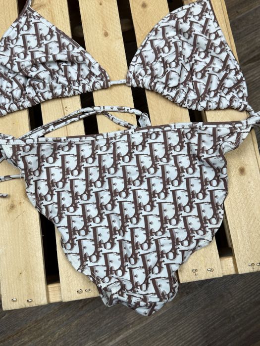 Вінтажний купальник Christian Dior John Galliano 2004 монограмний