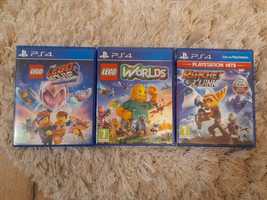 Gry na PS4 Lego Worlds Lego Movie 2 Rachet & Clank