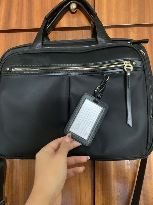 Mala de computador preta parfois