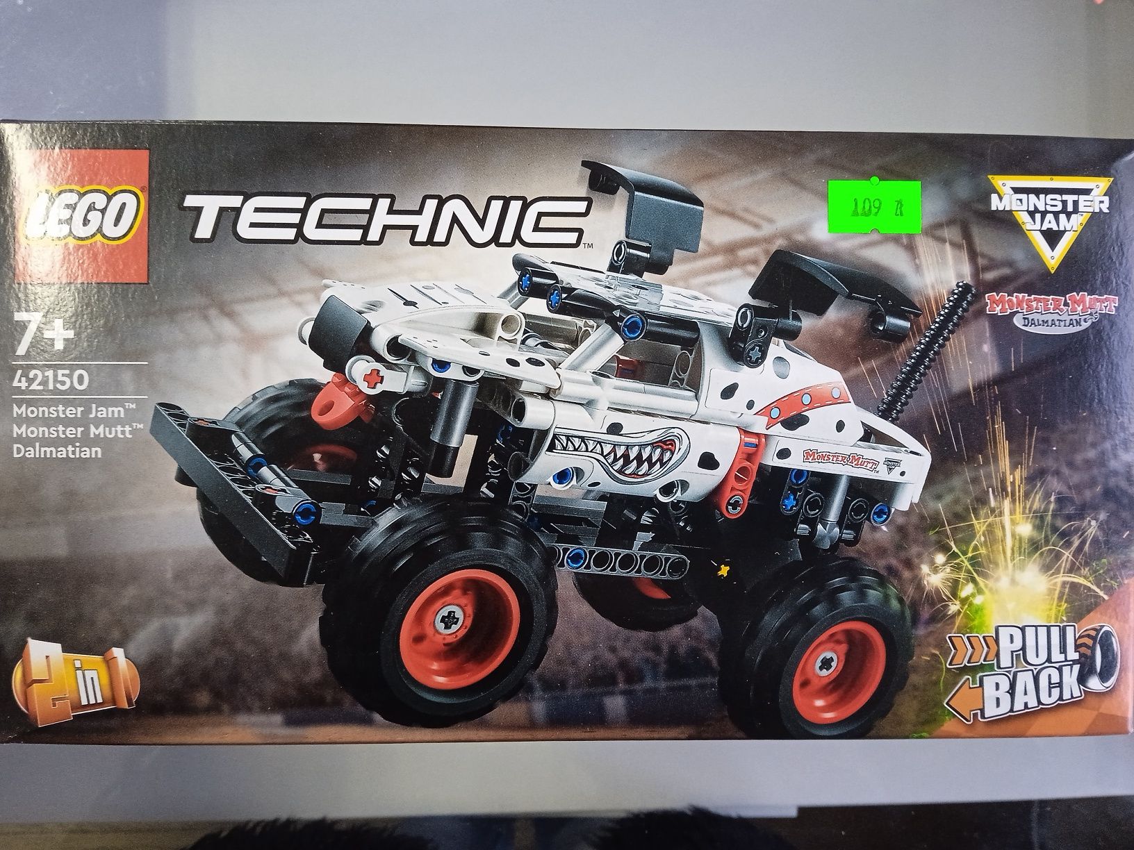 Klocki LEGO Technic Monster Jam-Monster Mutt Dalmatian-2 w 1-najtanie