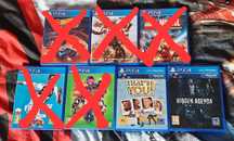 Gry na PS4 stan B.D