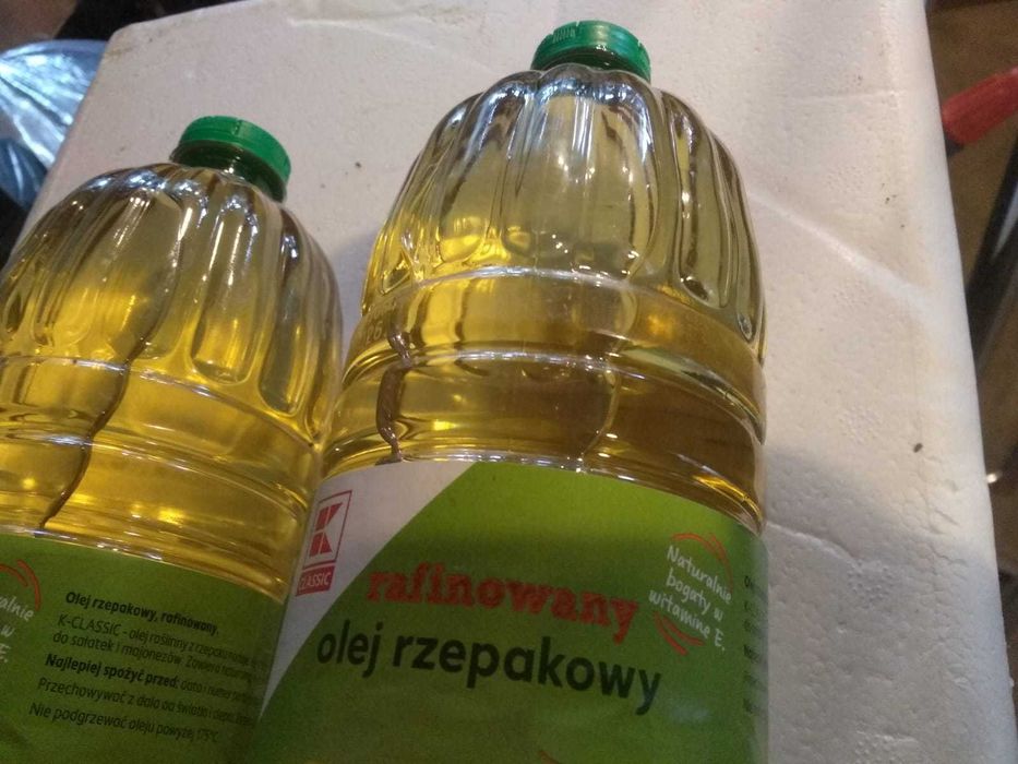 Olej rzepakowy rafinowany 1L długa data - dostawa dowóz