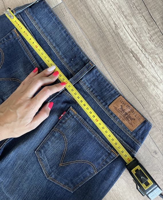 Spodnie damskie granatowe levis levi’s oryginalne xs s